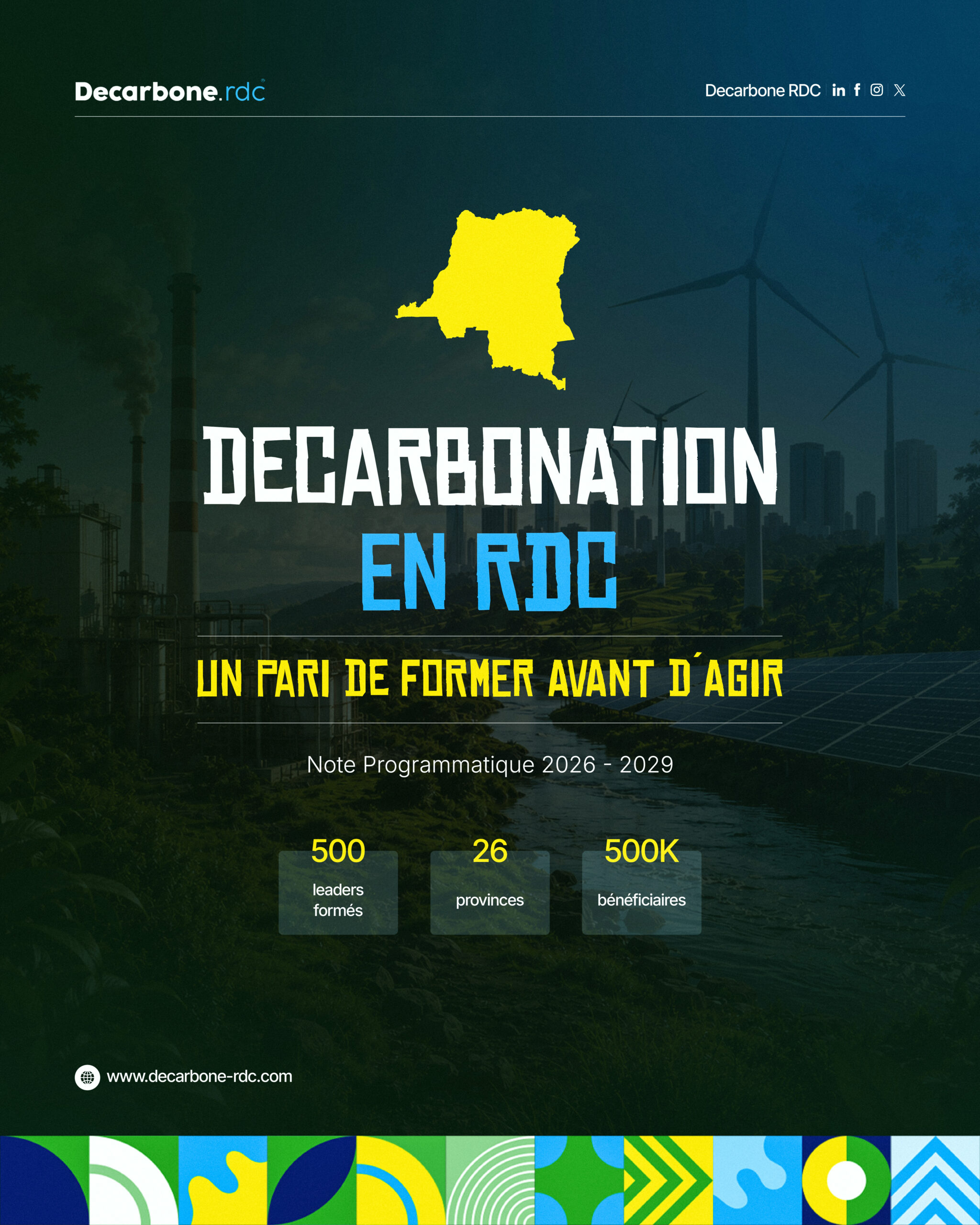 Décarbonation en RDC : Le pari de former avant d’agir